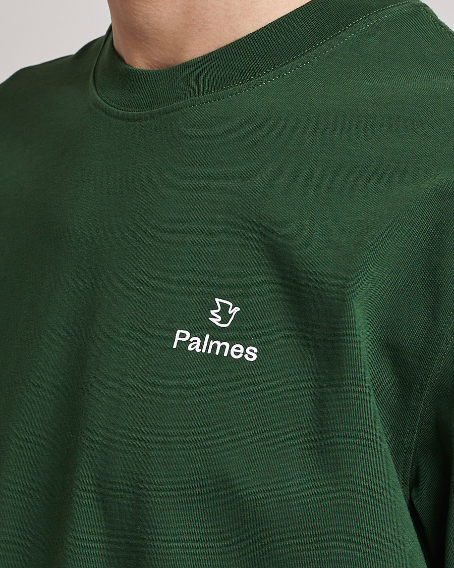 Herren | T-Shirts | Palmes | Allan T-Shirt Dark Green