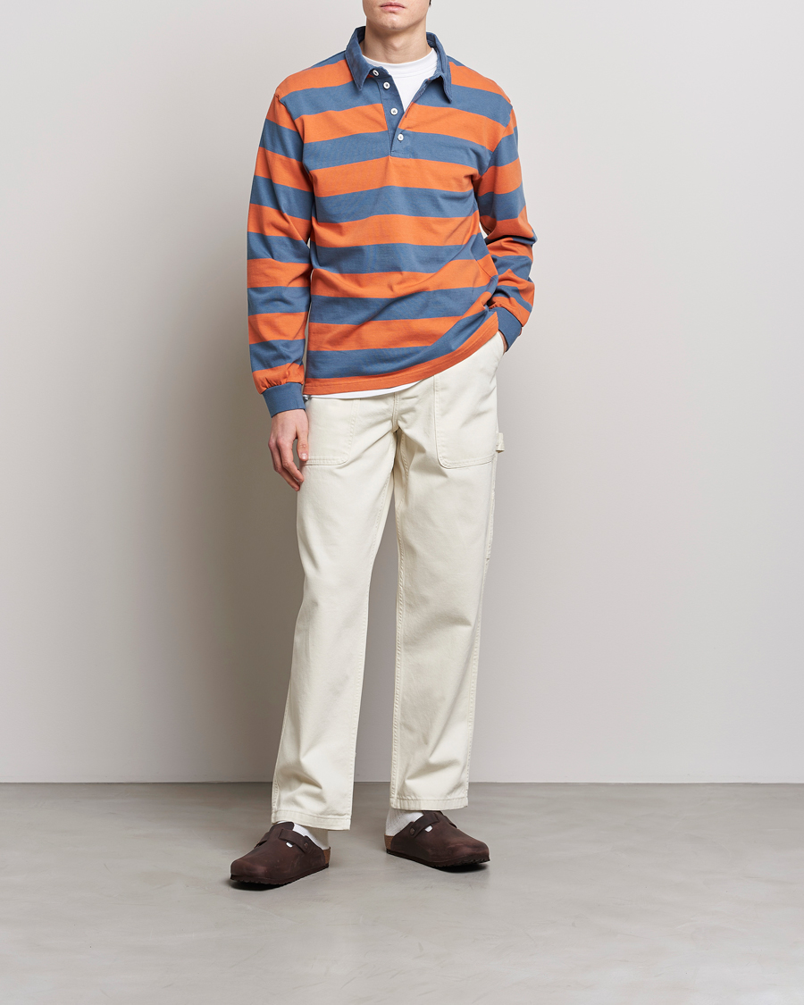 Herren | Pullover | Palmes | Colt Rugby Shirt Blueish Grey