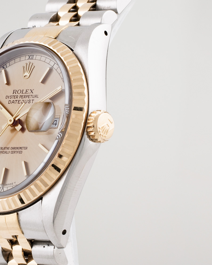 Herren | Pre-Owned & Vintage Watches | Rolex Pre-Owned | Datejust 16233 Oyster Perpetual Steel/Gold Gold
