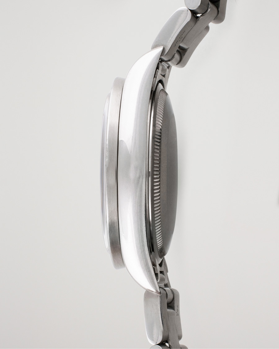 Herren | Rolex Pre-Owned Air King 14010 Oyster Perpetual Steel Black | Rolex Pre-Owned | Air King 14010 Oyster Perpetual Steel Black