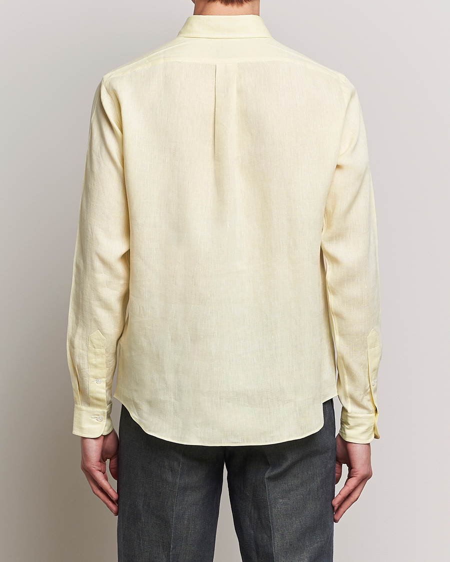 Herren | Hemden | Beams F | Button Down Pullover Shirt Yellow