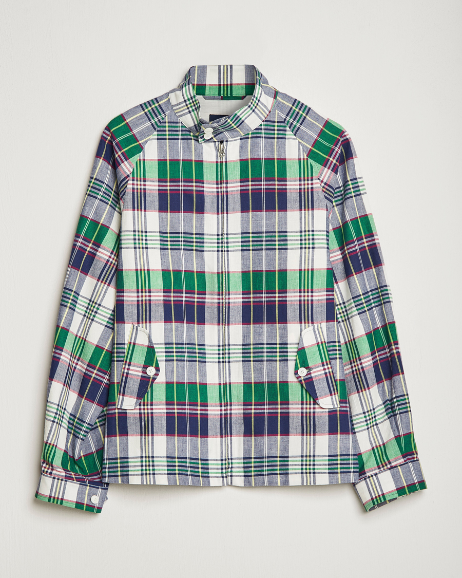 Herren | Jacken | Beams F | Driving Blouson Blue Madras