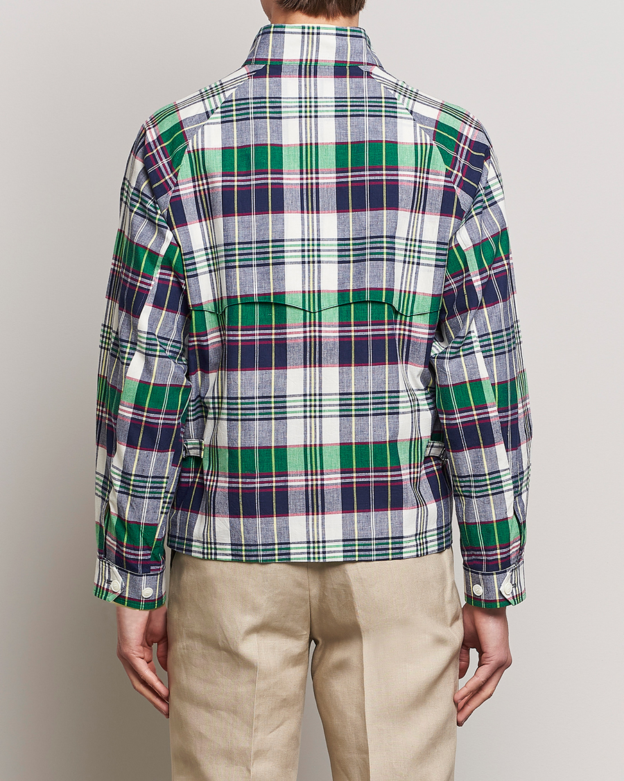 Herren | Jacken | Beams F | Driving Blouson Blue Madras