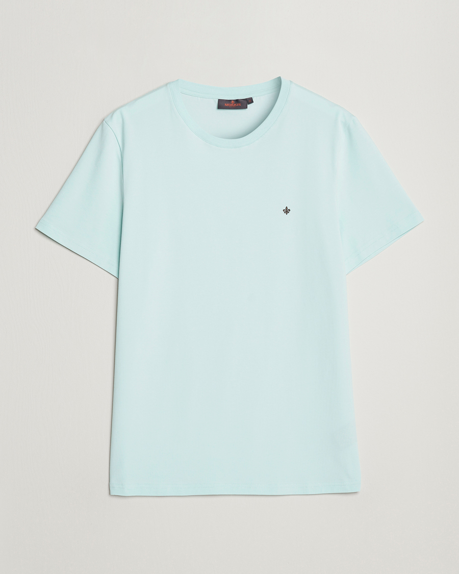 Herren | T-Shirts | Morris | James Cotton T-Shirt Turquoise