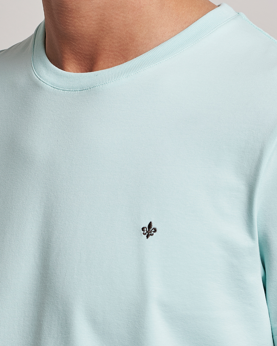 Herren | T-Shirts | Morris | James Cotton T-Shirt Turquoise