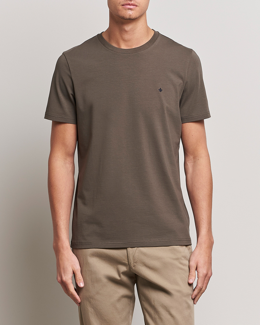 Herren | T-Shirts | Morris | James Cotton T-Shirt Brown