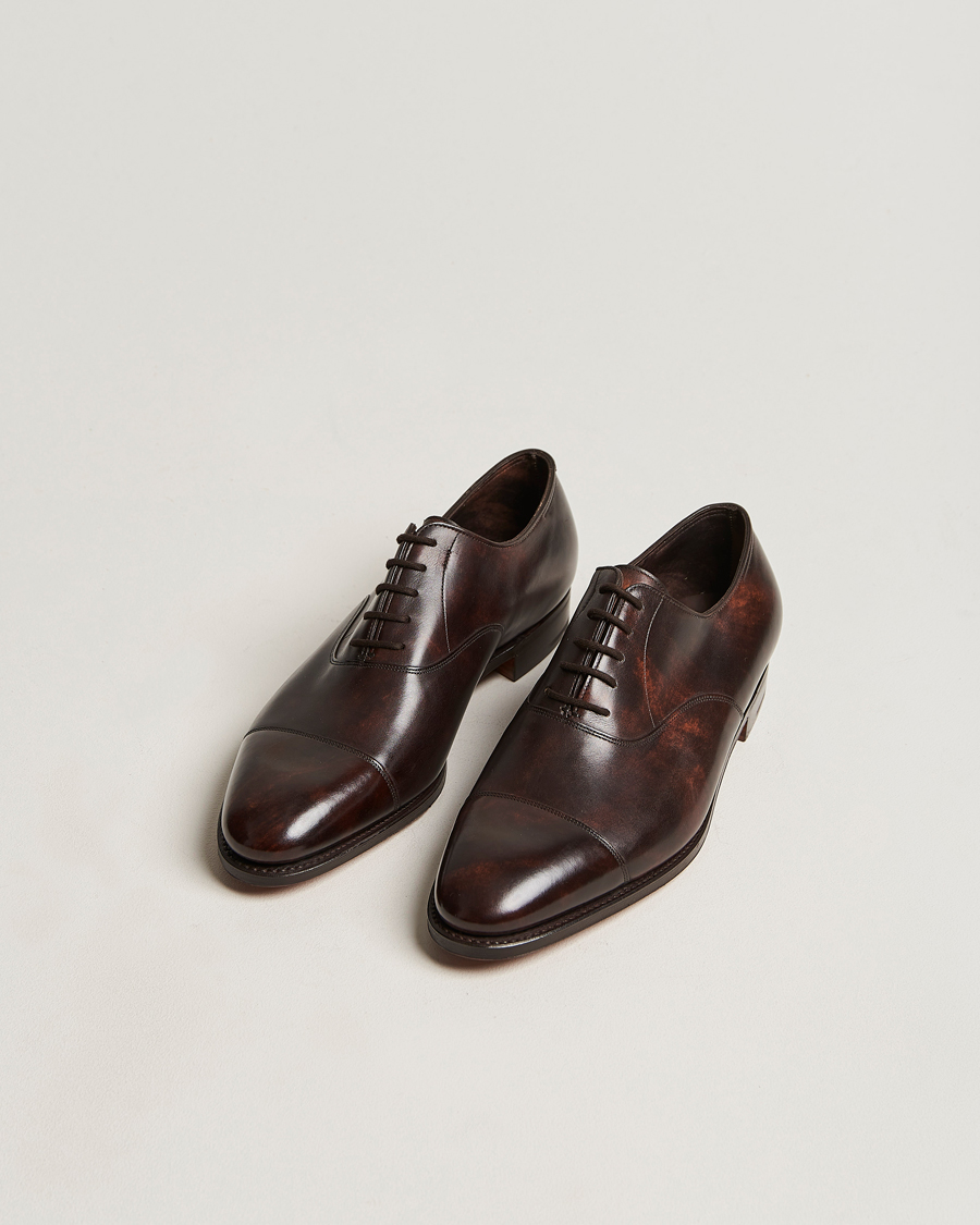 Herren | Schuhe | John Lobb | City II Oxford Dark Brown Calf