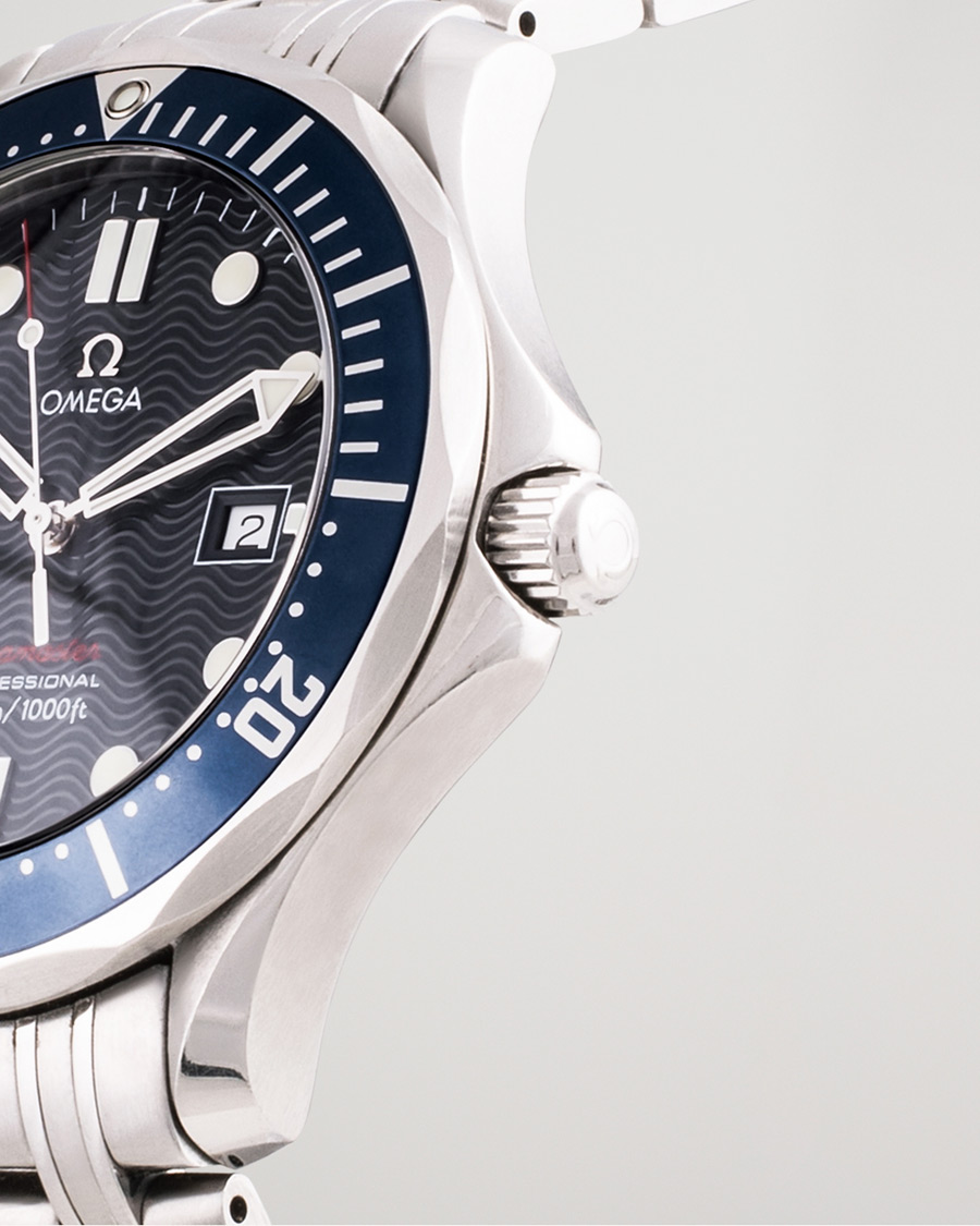 Herren | Pre-Owned & Vintage Watches | Omega Pre-Owned | Seamaster Diver 300M 22218000 Steel Blue