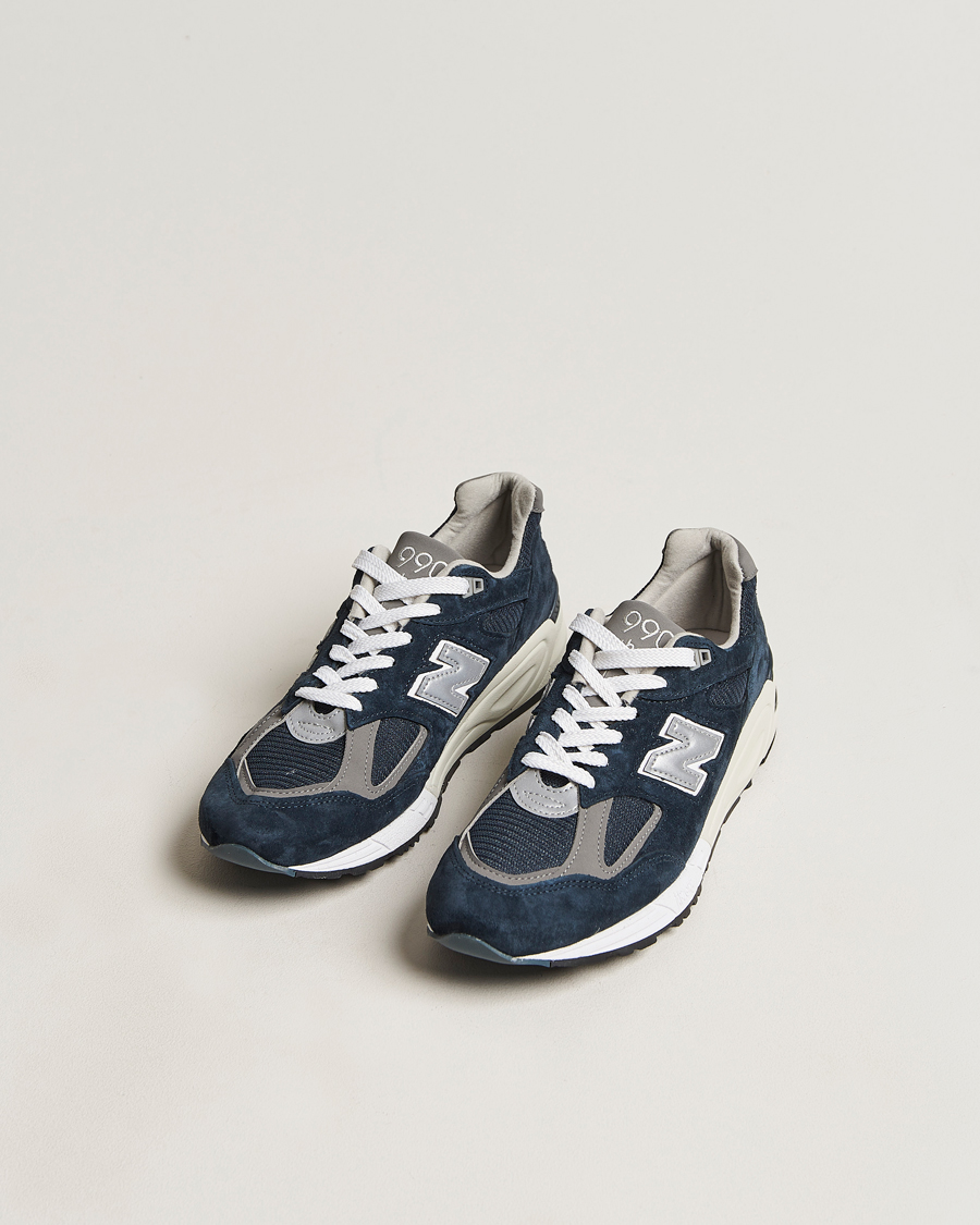 Herren | Schuhe | New Balance | Made In USA 990 Sneakers Navy