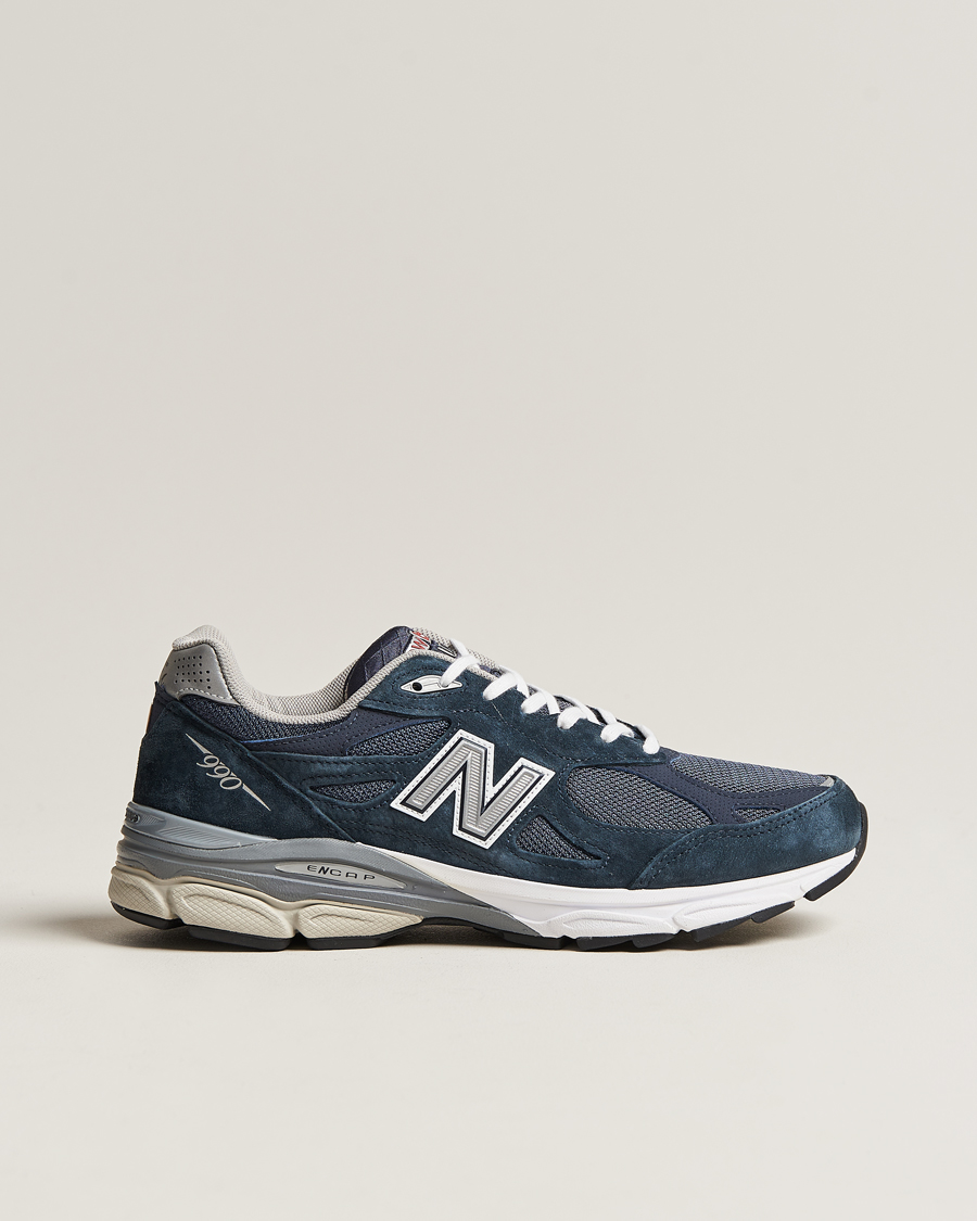 Herren | New Balance Made In USA 990 Sneakers Navy | New Balance | Made In USA 990 Sneakers Navy