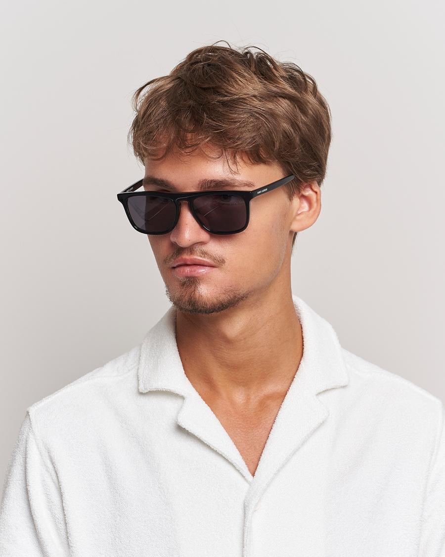 Herren | Sonnenbrillen | Saint Laurent | SL 586 Sunglasses Black