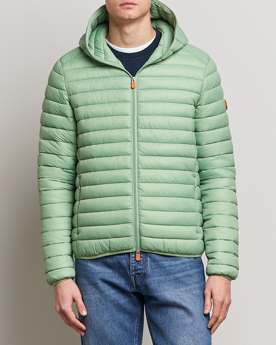 Herren | Jacken | Save The Duck | Duffy Lightweight Padded Hood Jacket Mint Green