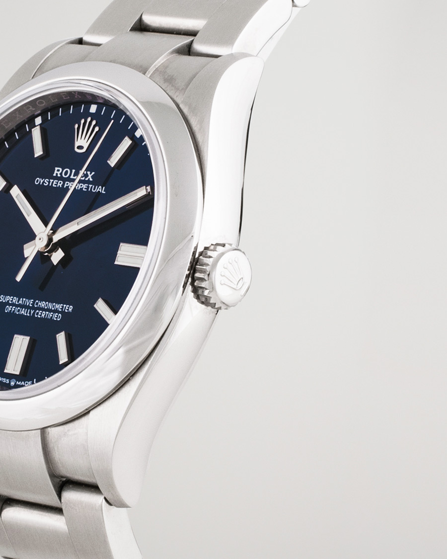 Herren | Pre-Owned & Vintage Watches | Rolex Pre-Owned | Oyster Perpetual 36 126000 Steel Blue