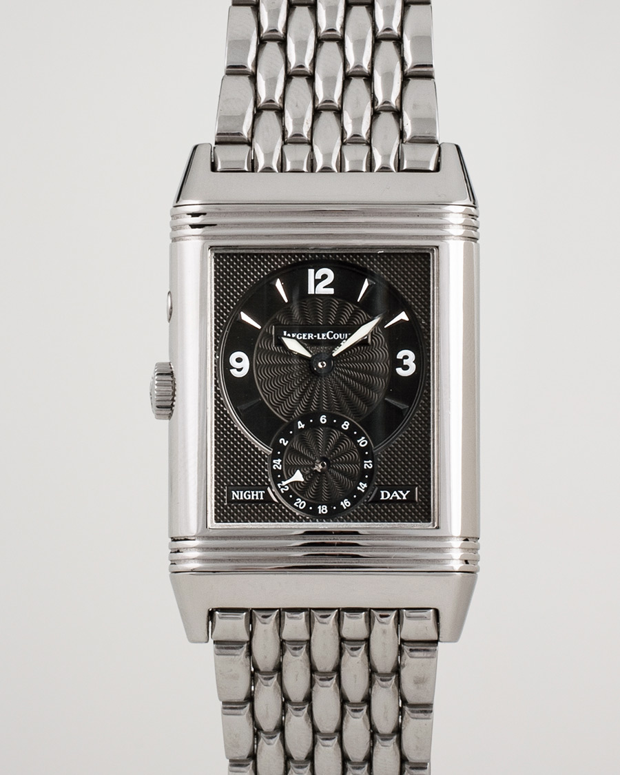 Gebraucht |  | Jaeger-LeCoultre Pre-Owned | Reverso Duoface 270.8.54 Steel Silver Black