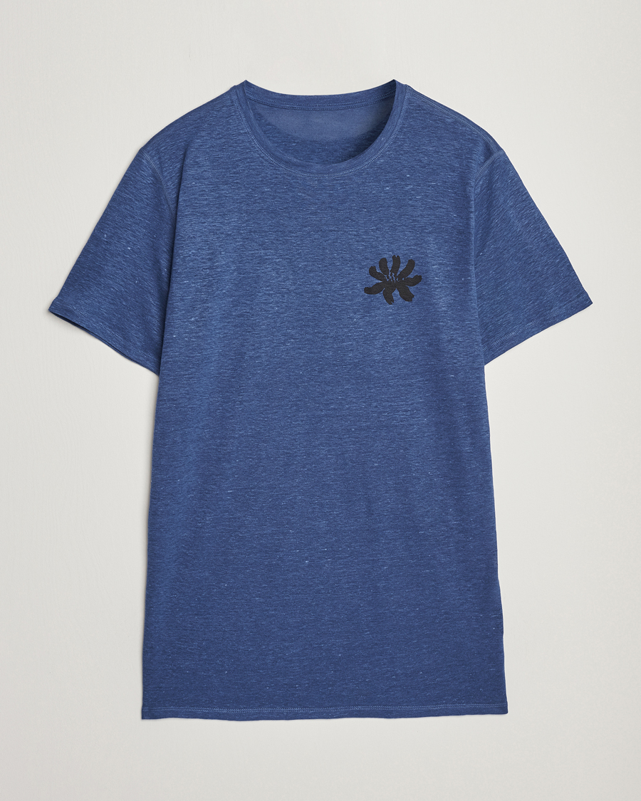 Herren | T-Shirts | District Vision | Suhka Hemp Short Sleeve T-Shirt Ocean Blue