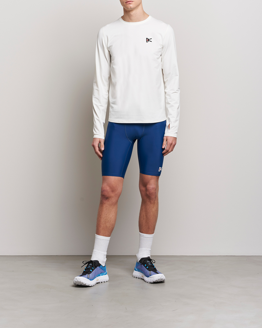 Herren | Shorts | District Vision | TomTom Half Tights Ocean Blue