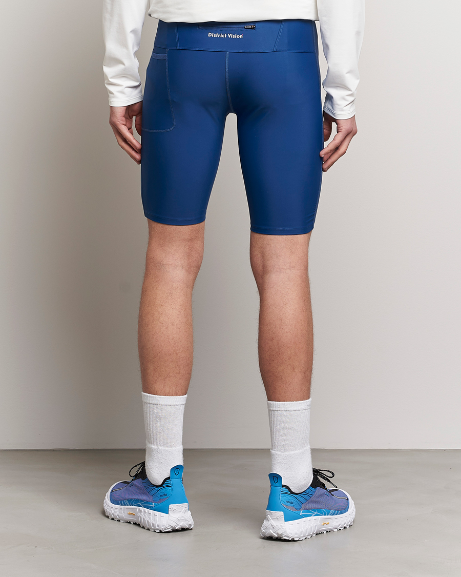 Herren | Shorts | District Vision | TomTom Half Tights Ocean Blue