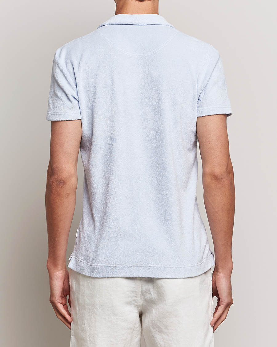 Herren | Poloshirts | Orlebar Brown | Terry Polo Light Island Sky