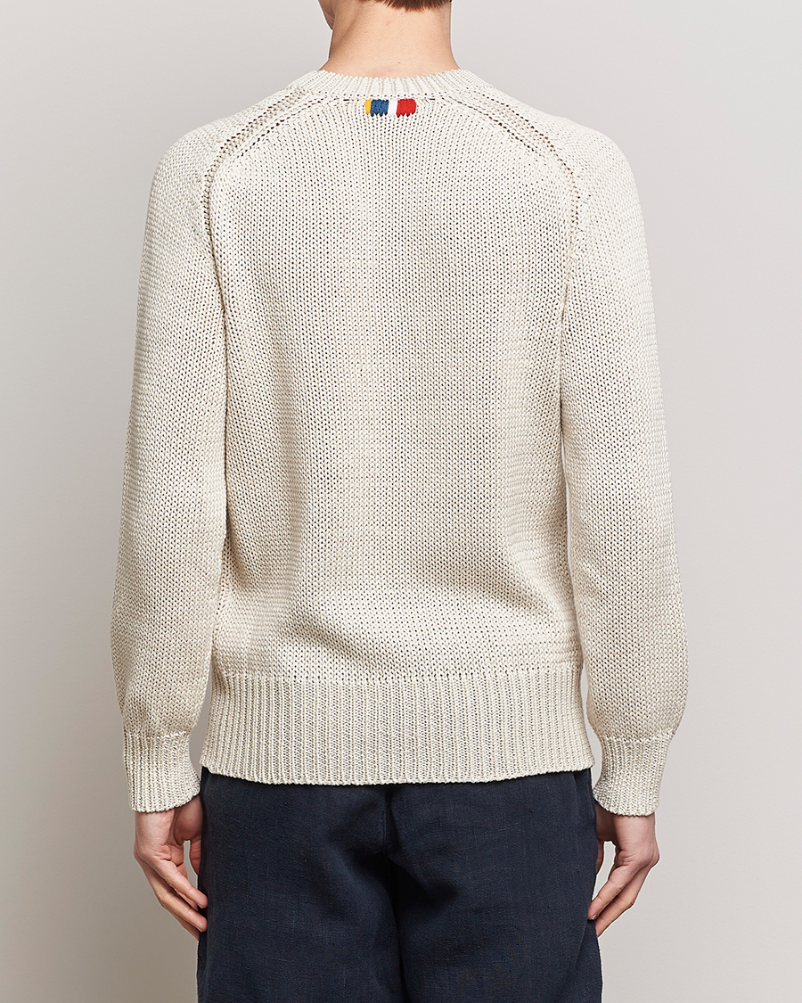 Herren | Pullover | Orlebar Brown | Lippen Organic Cotton Sweatshirt White Sand