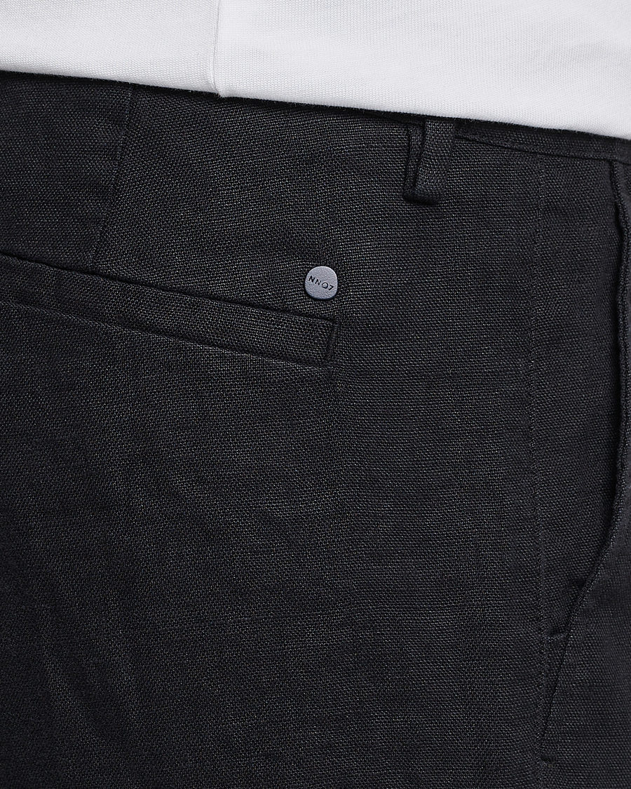 Herren | Hosen | NN07 | Karl Linen Trousers Black