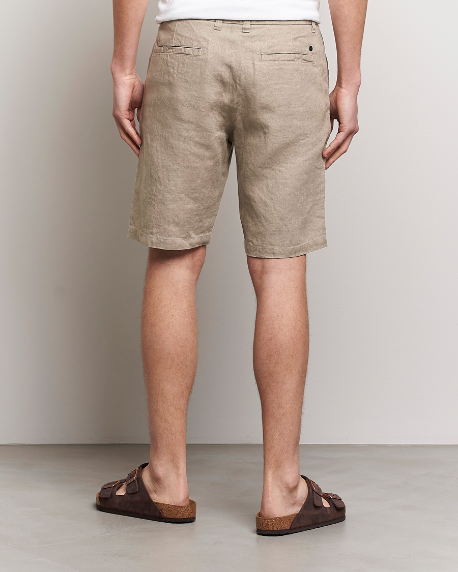 Herren | Shorts | NN07 | Crown Linen Shorts Greige