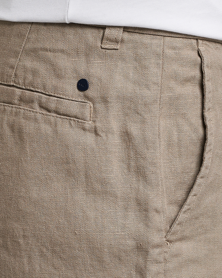 Herren | Shorts | NN07 | Crown Linen Shorts Greige