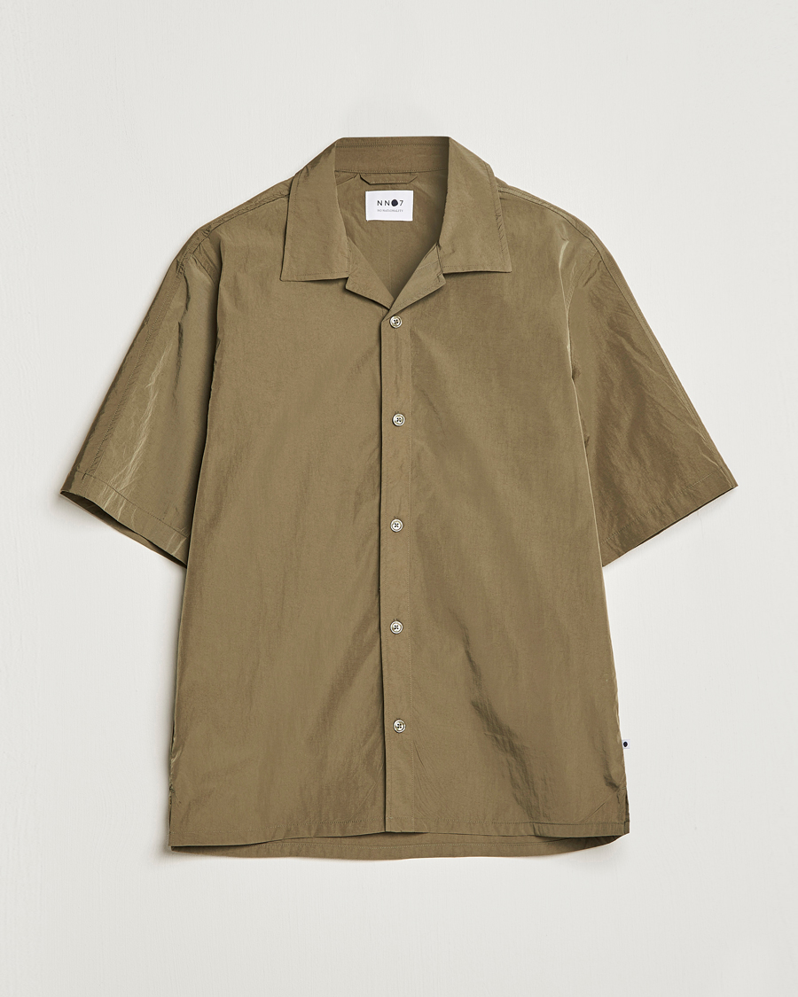 Herren | Hemden | NN07 | Ole Recycled Resort Shirt Army