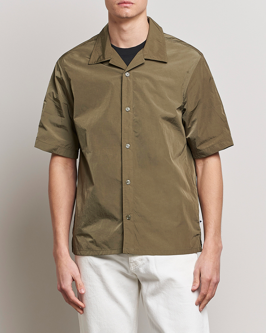Herren | Hemden | NN07 | Ole Recycled Resort Shirt Army