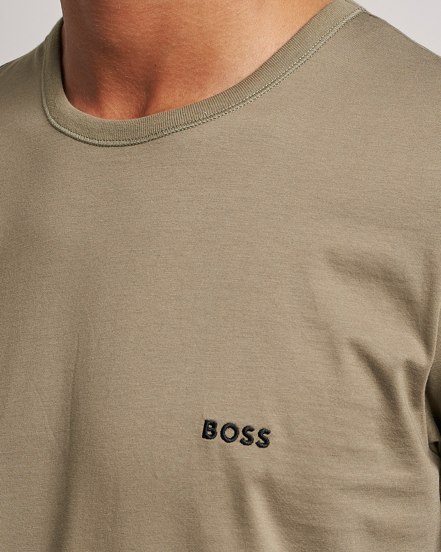 Herren | T-Shirts | BOSS BLACK | 3-Pack Crew Neck T-Shirt Green/Black/Navy