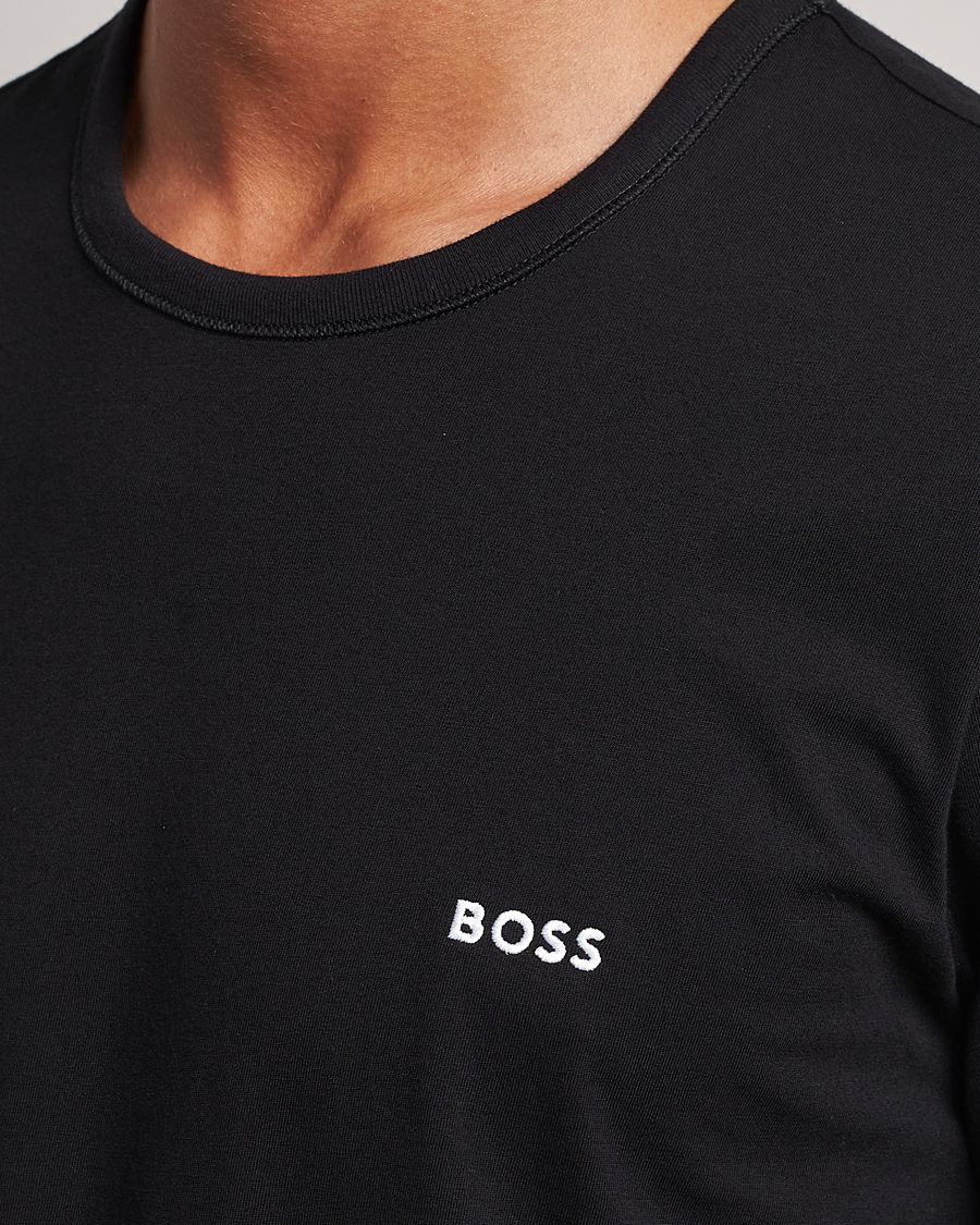 Herren | T-Shirts | BOSS BLACK | 3-Pack Crew Neck T-Shirt Navy/Blue/Black