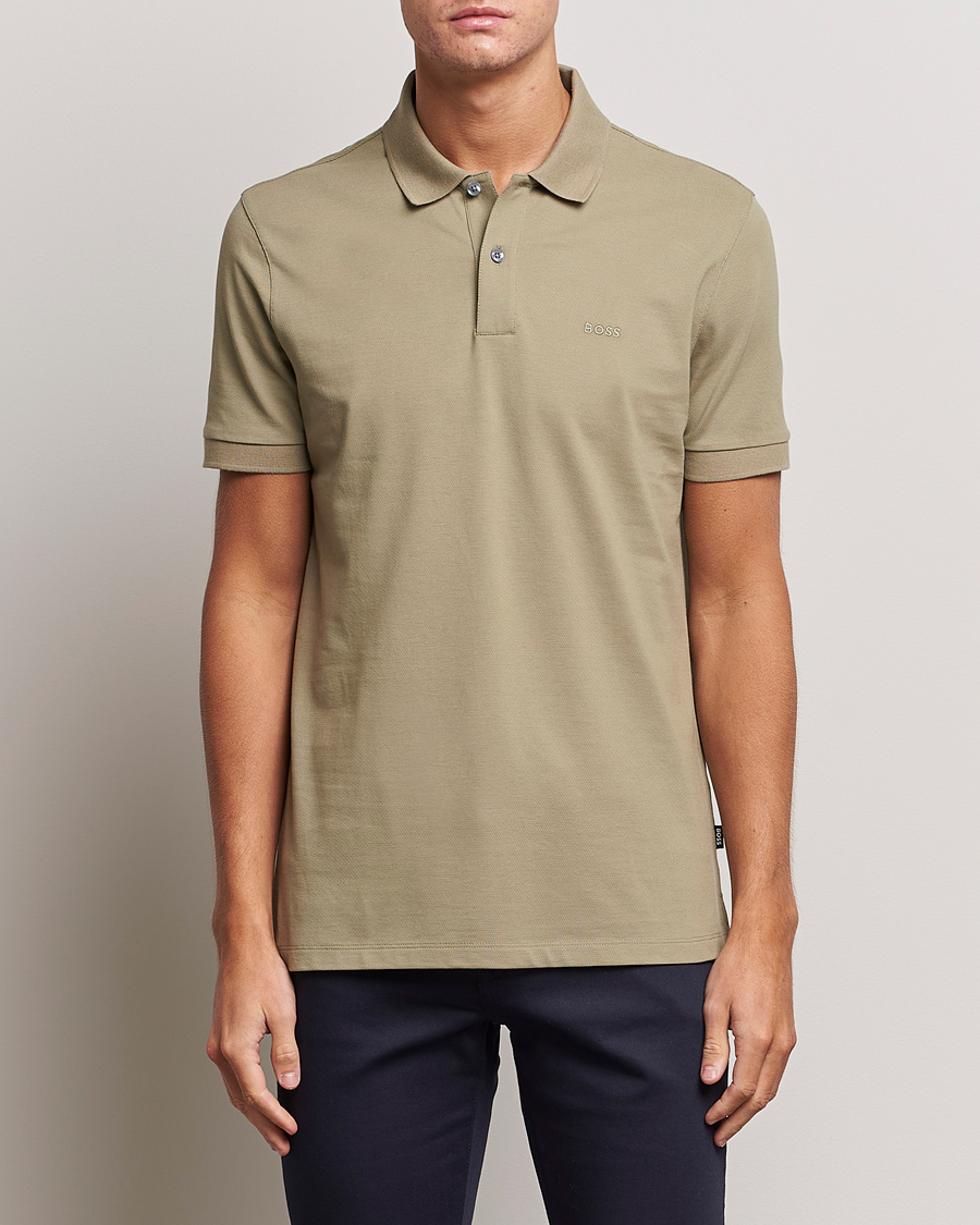 Herren | Poloshirts | BOSS BLACK | Pallas Polo Pastel Green