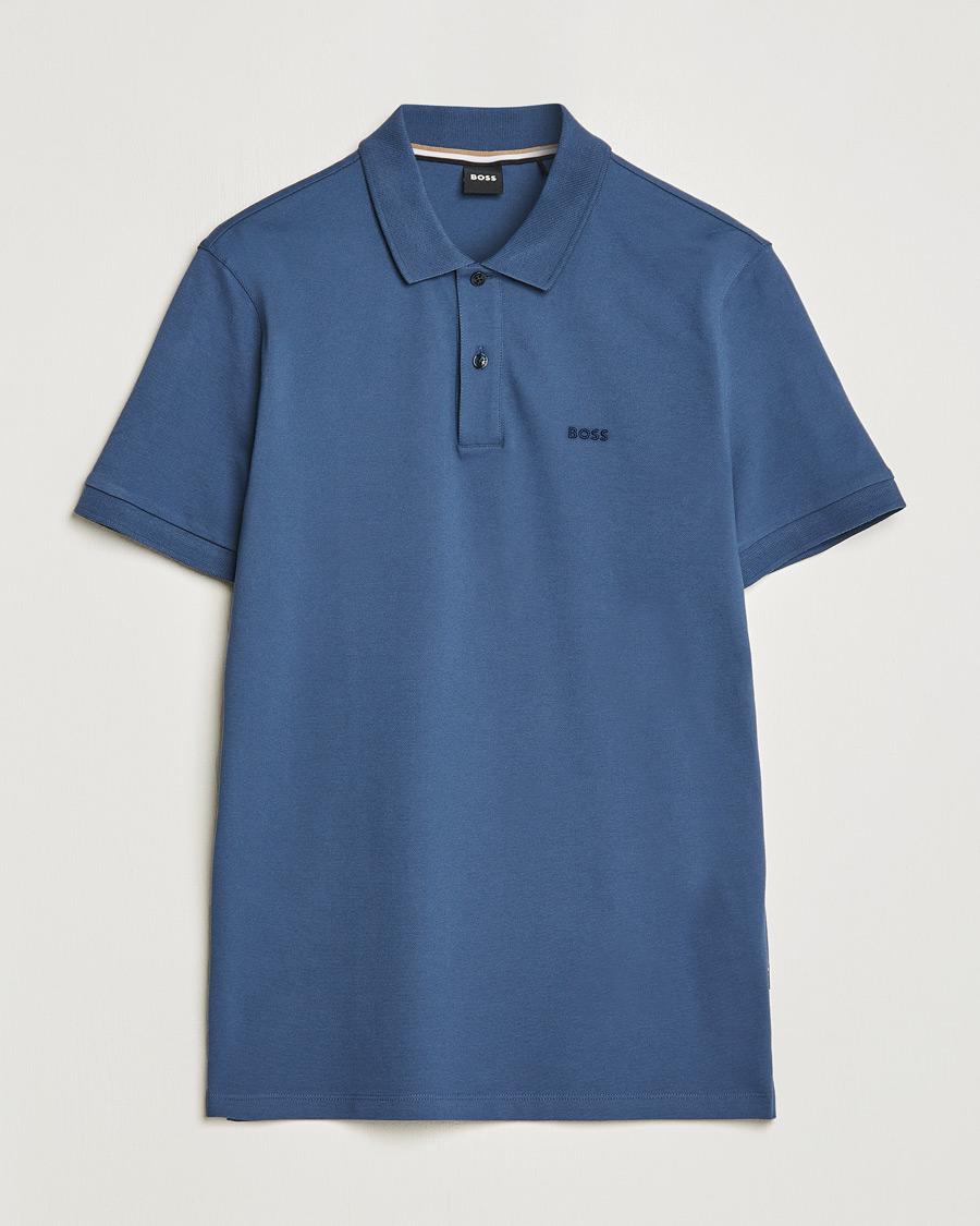 Herren | Poloshirts | BOSS BLACK | Pallas Polo Open Blue