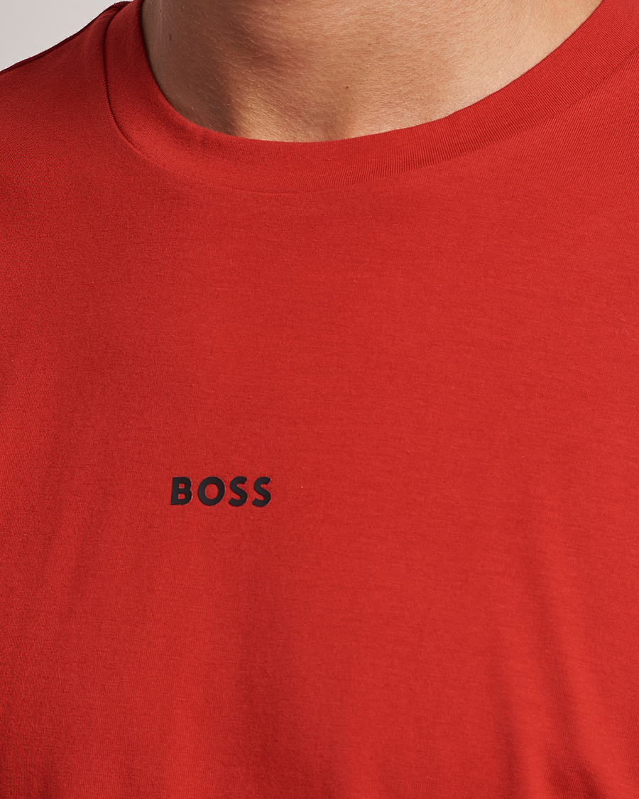 Herren | T-Shirts | BOSS ORANGE | Tchup Logo Crew Neck T-Shirt Bright Red