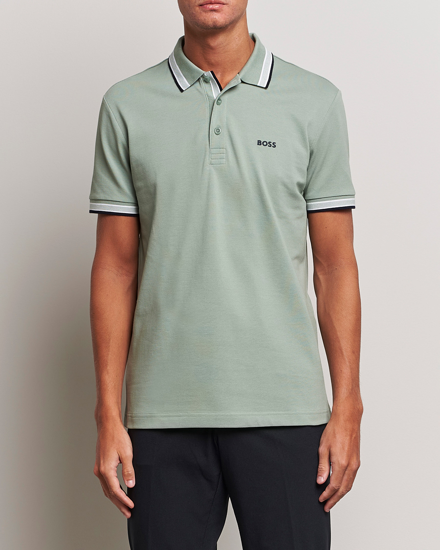 Herren | Poloshirts | BOSS GREEN | Paddy Piké Pastel Green