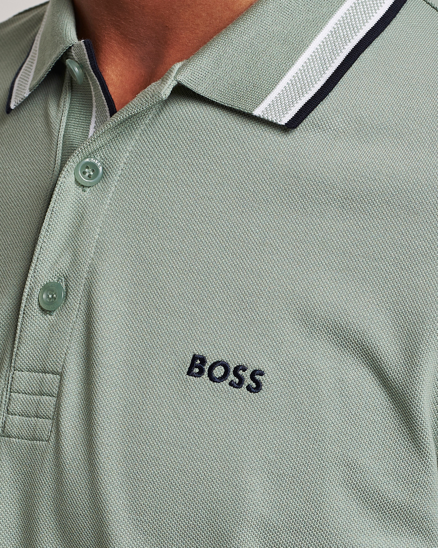 Herren | Poloshirts | BOSS GREEN | Paddy Piké Pastel Green