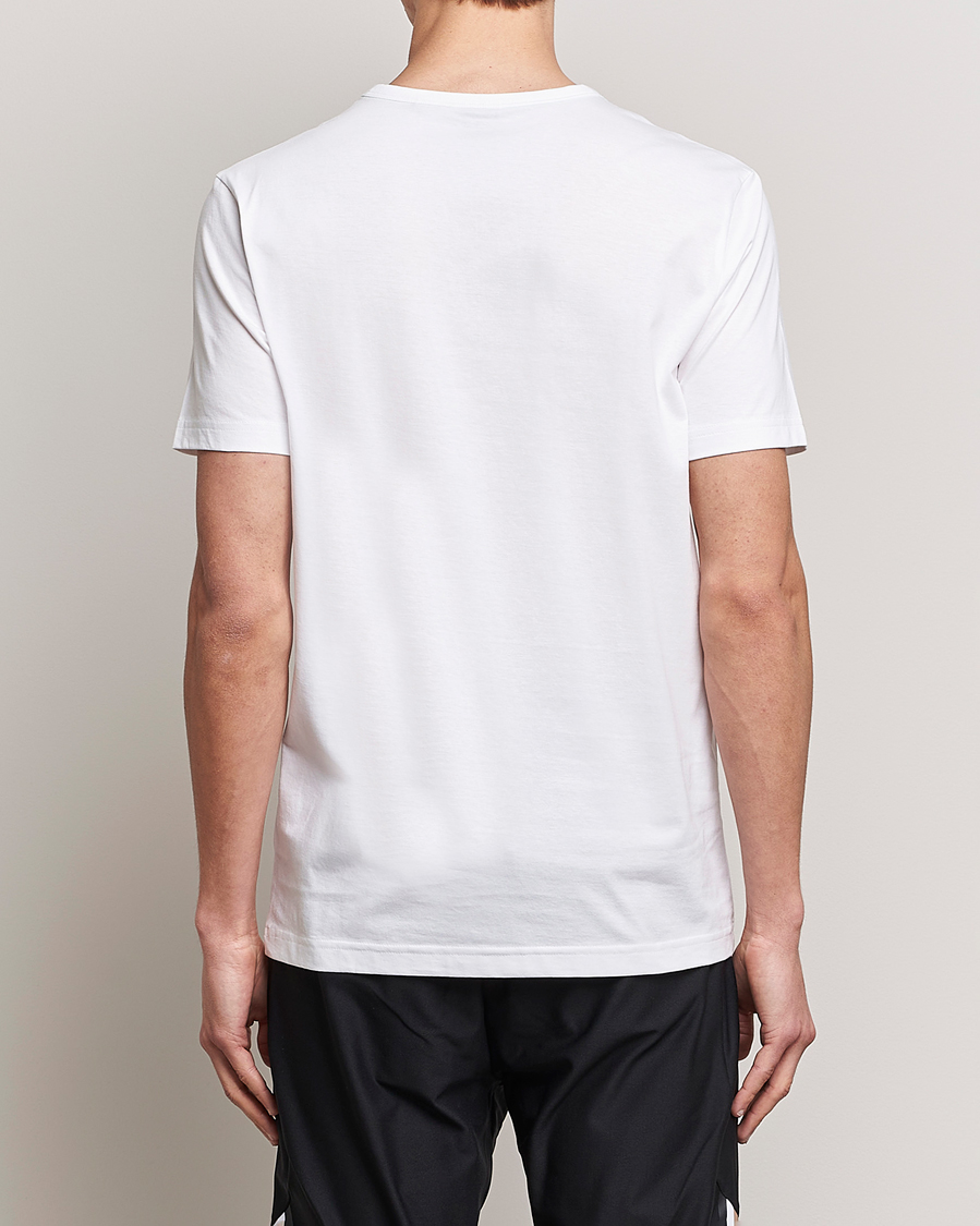 Herren | T-Shirts | BOSS GREEN | Curved Logo Crew Neck T-Shirt Natural