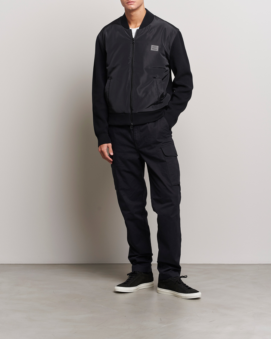 Herren | Jacken | HUGO | Sombo Hybrid Jacket Black