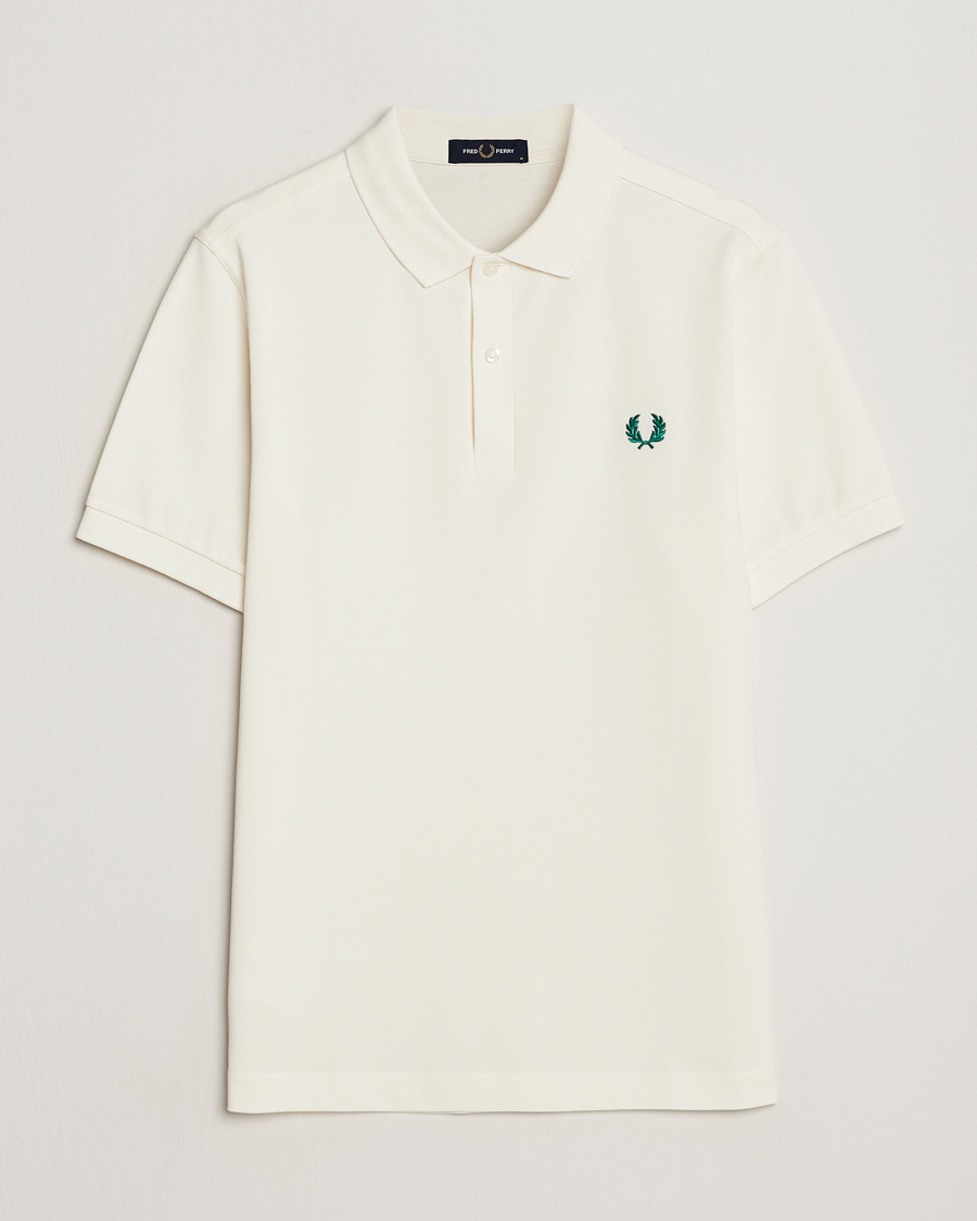 Herren | Poloshirts | Fred Perry | Plain Polo Shirt Light Ecru