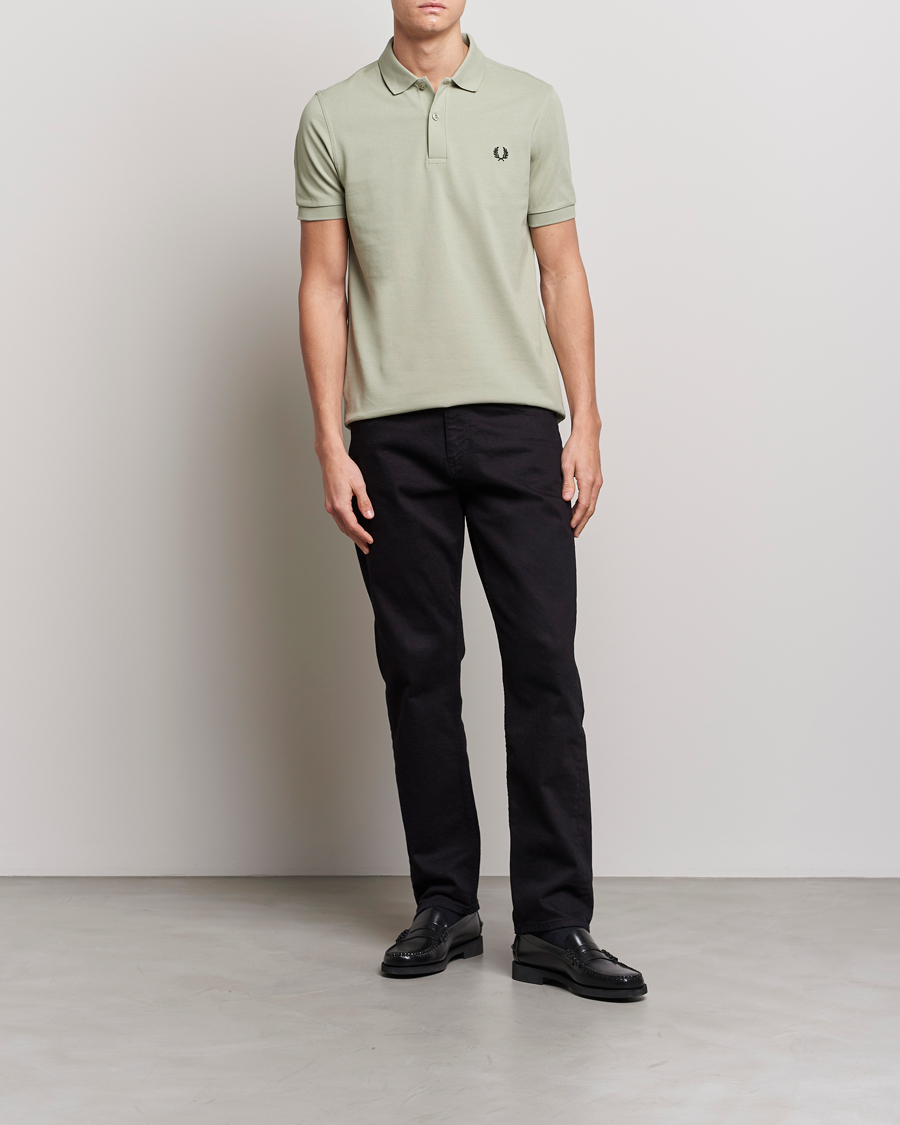 Herren | Poloshirts | Fred Perry | Plain Polo Shirt Seagrass