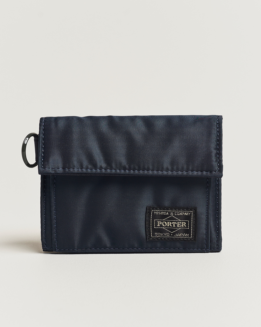 Herren | Porter-Yoshida & Co. Tanker Wallet Iron Blue | Porter-Yoshida & Co. | Tanker Wallet Iron Blue
