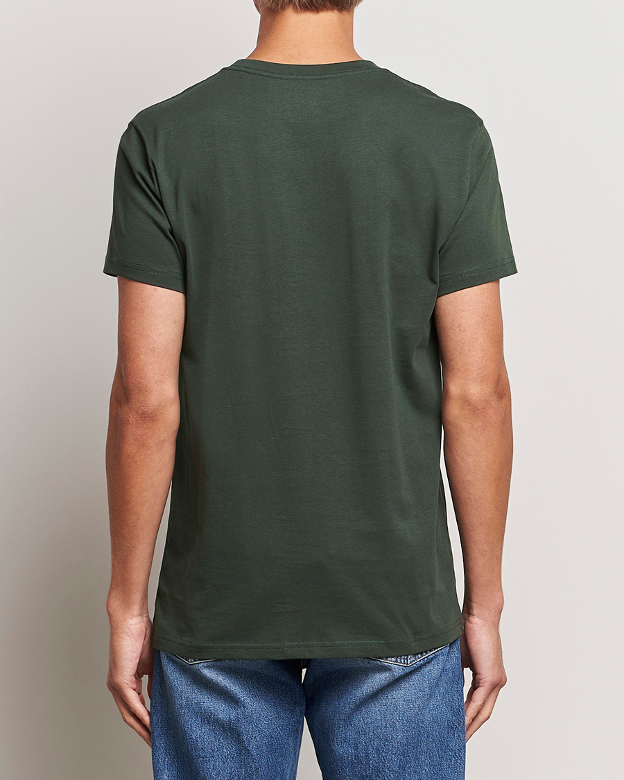 Herren | T-Shirts | Bread & Boxers | Heavy Cotton Crew Neck T-shirt Forest Green