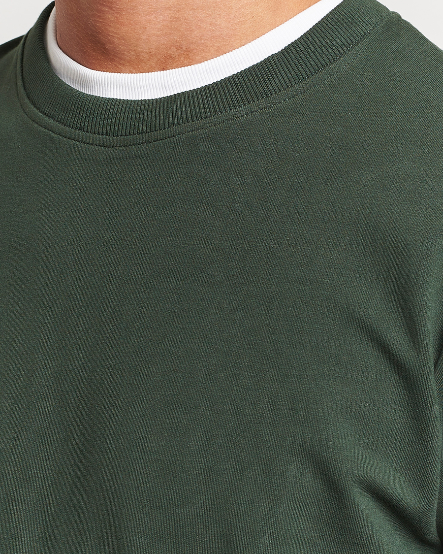 Herren | Pullover | Bread & Boxers | Loungewear Crew Neck Sweatshirt Forest Green