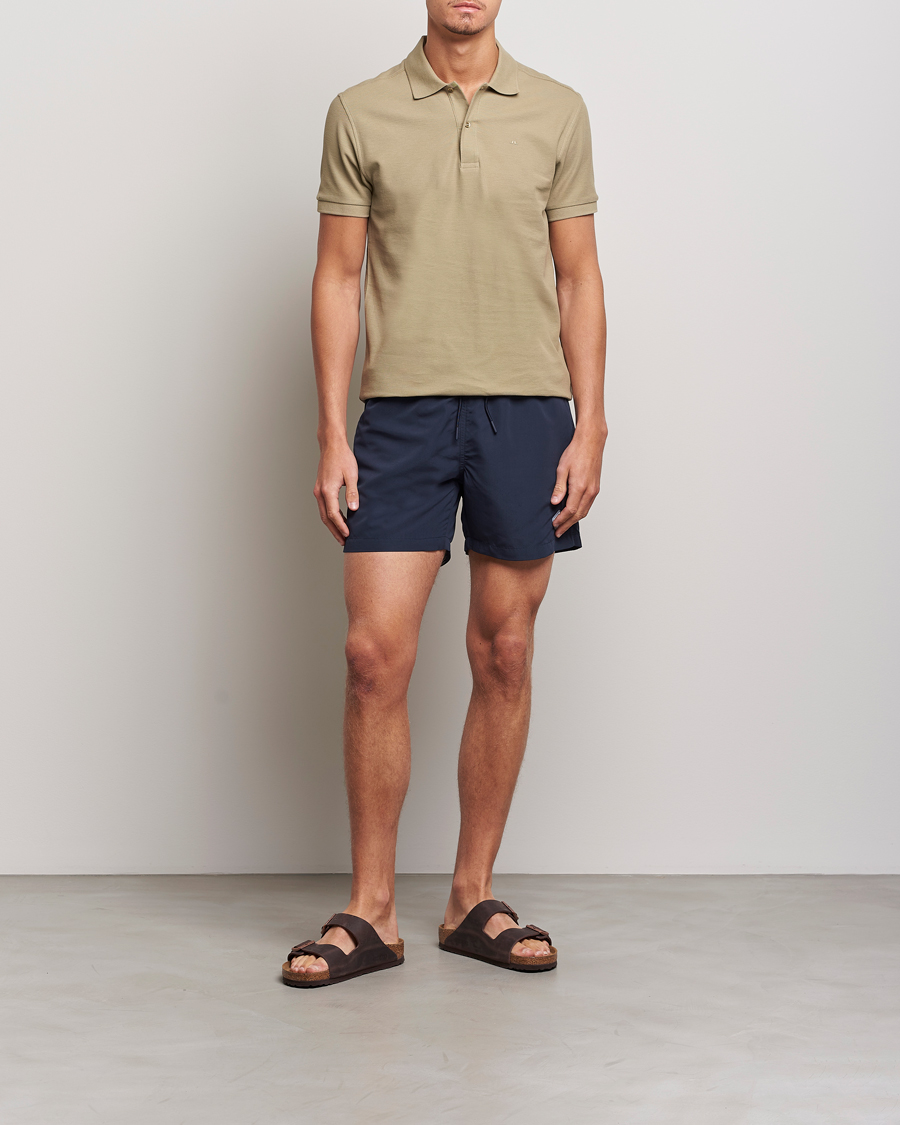 Herren | Badehosen | J.Lindeberg | Banks Solid Swimshorts Navy
