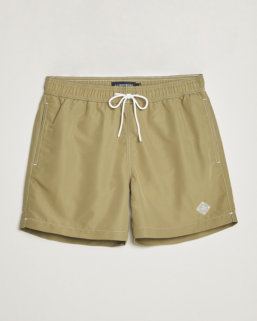 Herren | Badehosen | J.Lindeberg | Banks Solid Swimshorts Aloe