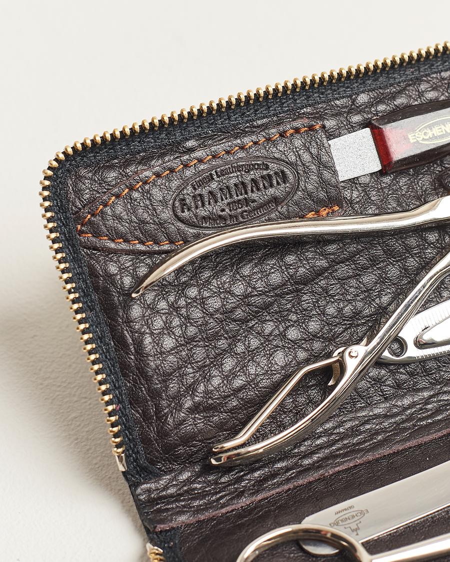 Herren | F. Hammann Men's Manicure Set Dark Brown | F. Hammann | Men's Manicure Set Dark Brown