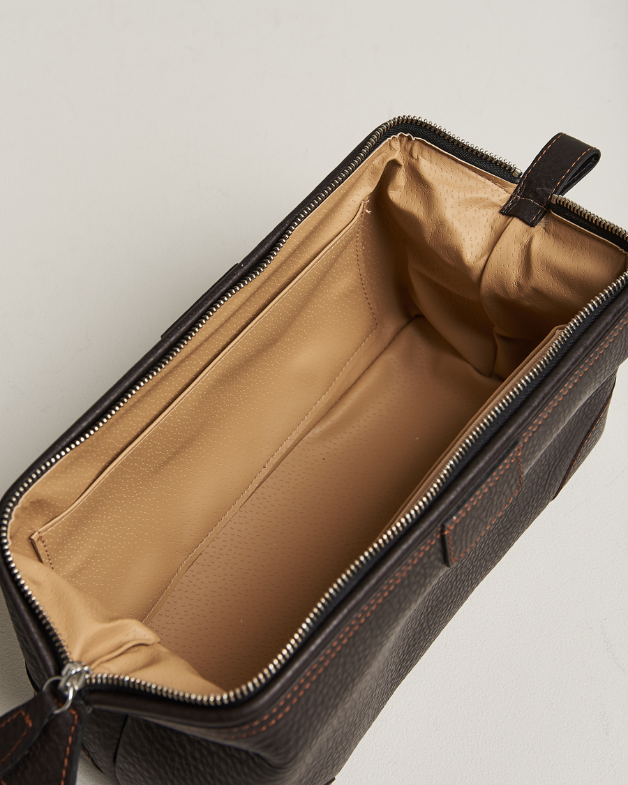 Herren | Taschen | F. Hammann | Large Washbag Dark Brown