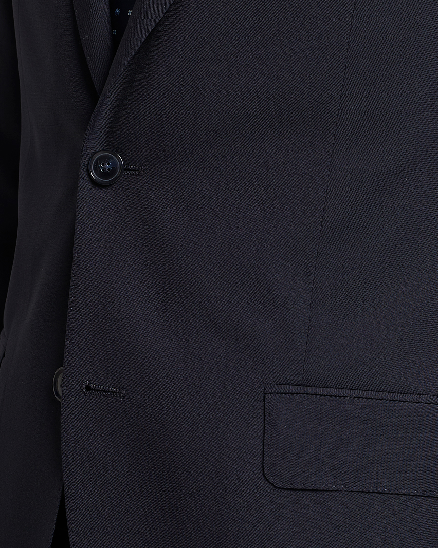 Herren | Sakkos | Oscar Jacobson | Edmund Wool Blazer Navy