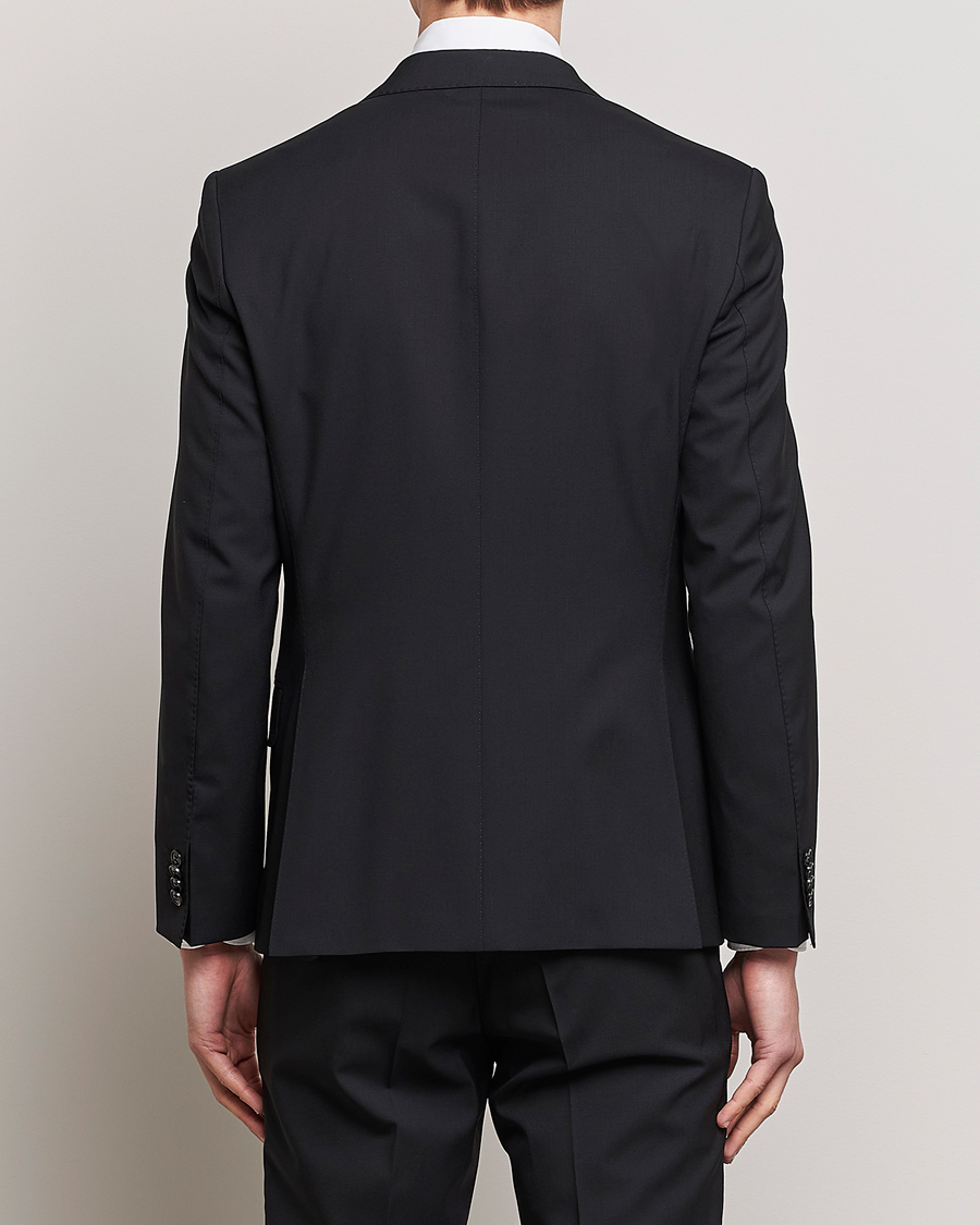 Herren | Sakkos | Oscar Jacobson | Edmund Wool Blazer Black