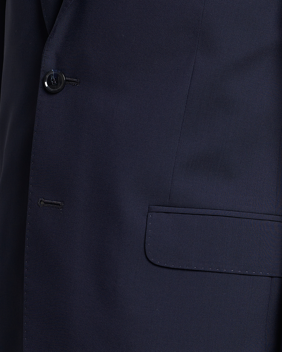 Herren | Sakkos | Oscar Jacobson | Falk Wool Blazer Blue