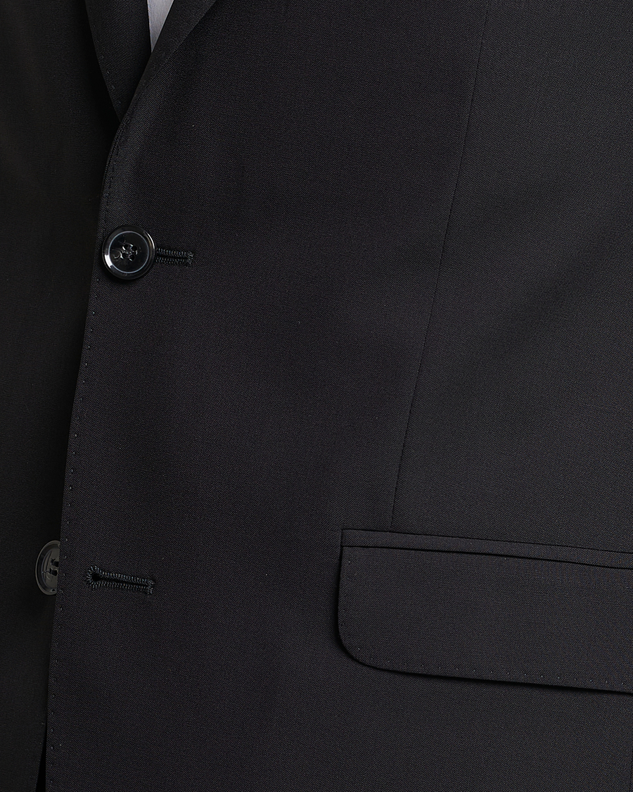 Herren | Sakkos | Oscar Jacobson | Falk Wool Blazer Black